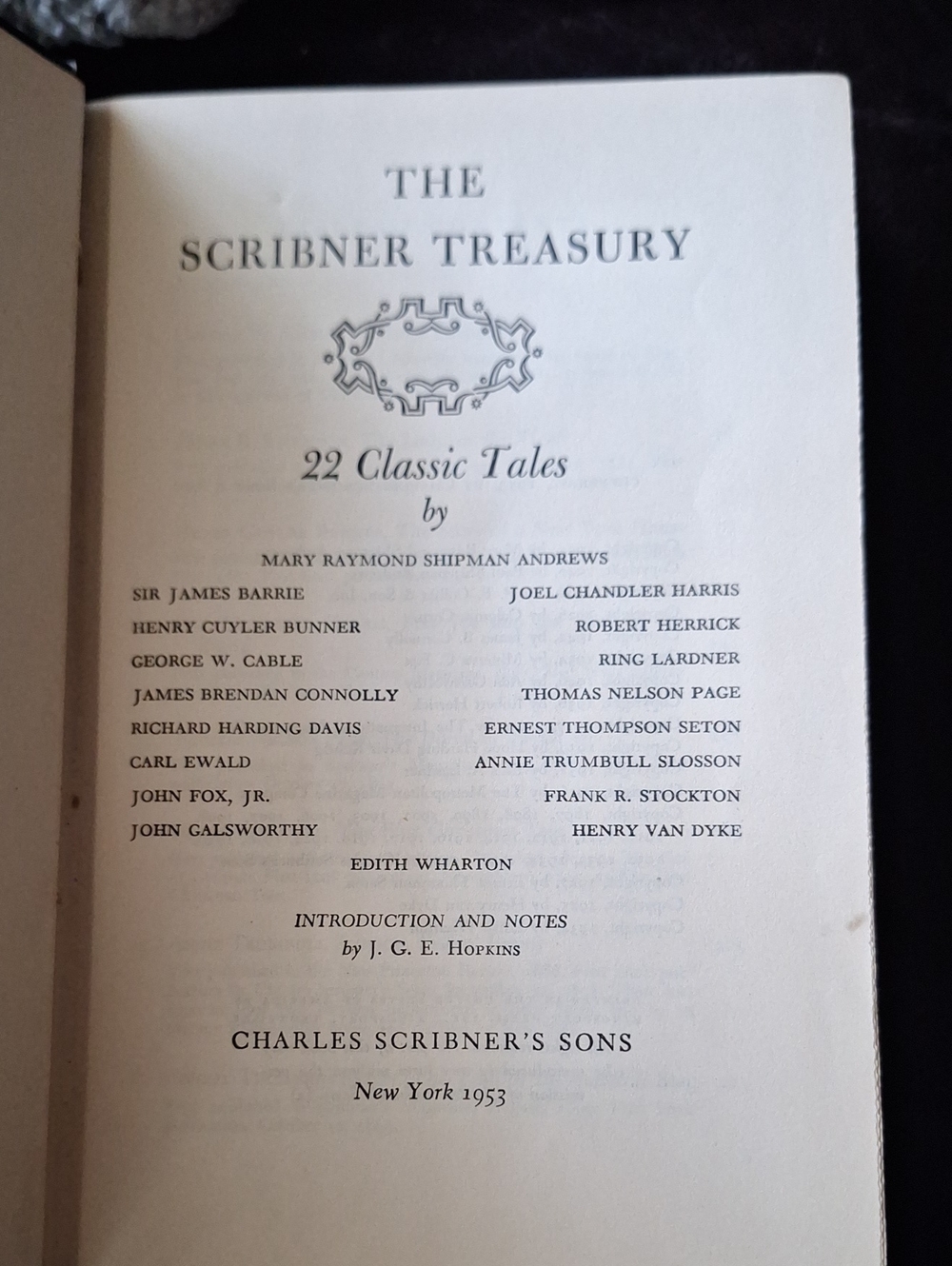The Scribner Treasury By Mary Ramond Shipman Andrews